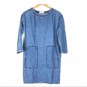 Madewell denim dress xxs